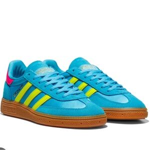 NIB Adidas Handball Spezial Satin/Suede Sneakers Size 8